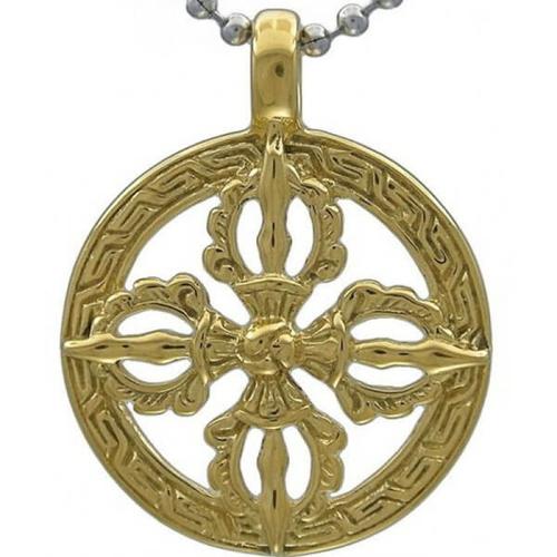 Gambar Kalung Gold Dorje Gyatram dari AsyikBelanja Aksesoris Jakarta Utara Tokopedia