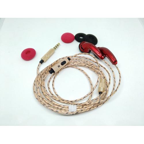 Foto Produk DIY Earbud Sennheiser MX500 With Mic Version 2.0 High Quality Earphone - Biru dari Onebest Choice