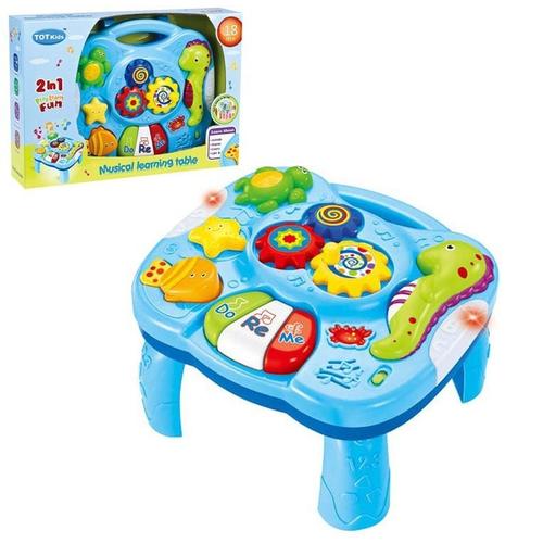 Foto Produk Mainan Anak 1088 MUSICAL LEARNING TABLE MUSIC MAINAN BAYI EDU TOYS dari Toko-Ku by FAS-TOP