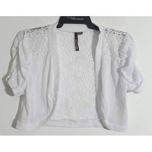 small white cardigan