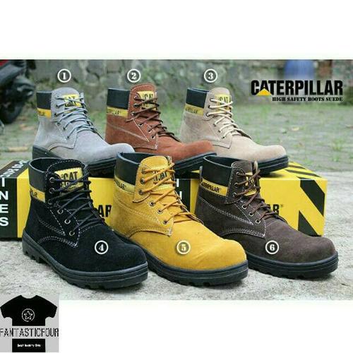 Foto Produk Sepatu Boots Caterpillar - Abu-abu Muda, 41 dari FANTASTIC4STORE