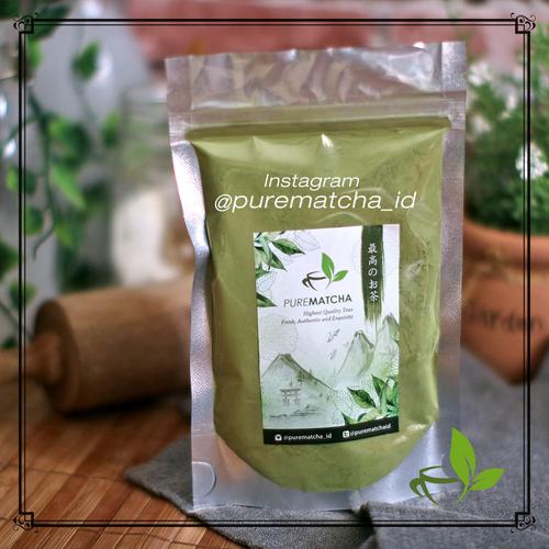Foto Produk Greentea Matcha / Green tea Powder Bubuk 100% Pure 100 gram dari Pure Matcha