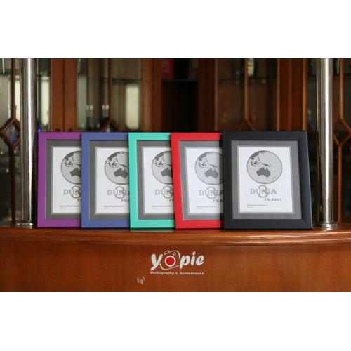 Gambar FRAME FOTO / FIGURA / PIGURA 8R PAS WARNA WARNI 20X25 CM - Hitam dari K&R Accessories Kota Bandung Tokopedia