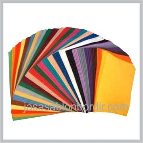 Foto Produk Bahan Kain Flanel 25cm x 23cm dari JASA SABLON BORDIR