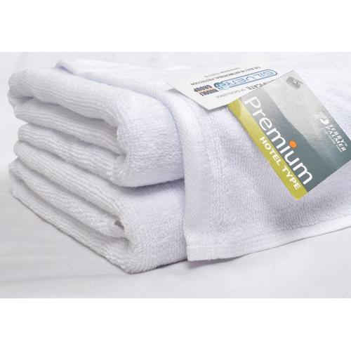 Foto Produk Handuk Terry Palmer Sport Type Hotel 35x80 cm / Handuk Muka Putih dari Handoek Murah