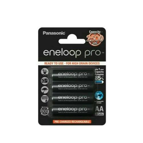 Gambar Eneloop pro Baterai A2 AA 2500 mah panasonic 4 Pcs dari flipper117 undefined Tokopedia