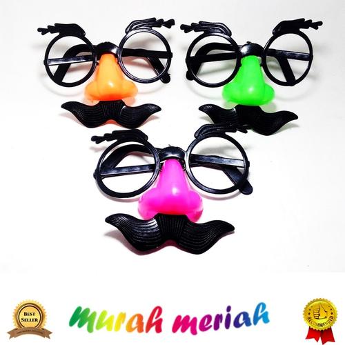 Foto Produk Kaca Mata Kumis Hidung Badut Mainan Anak Lucu dari toko mainan toys store