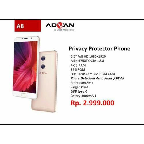 Jual Hp Advan A8 Termurah Kota Pekalongan Pekalongan Advan Store Tokopedia