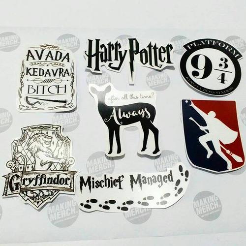 Gambar STICKER VINIL MOVIE HARRY POTTER dari MAKING MERCH Kota Malang Tokopedia