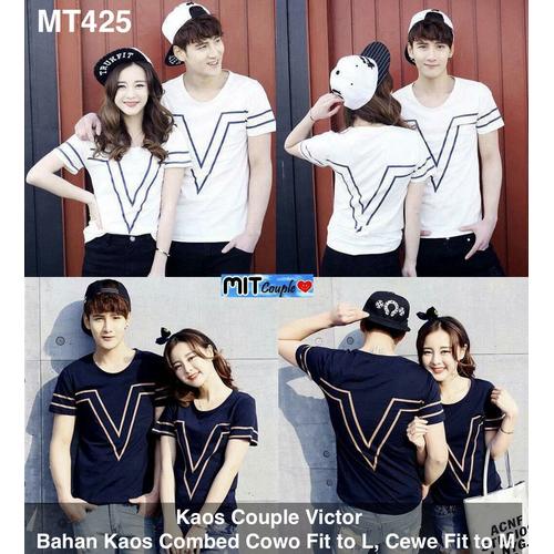 Foto Produk Kaos Couple Victor dari 1tanahabangcom