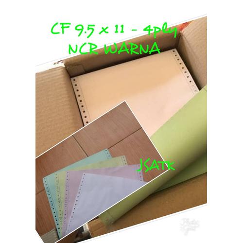 Jual Kertas Continuous Form Ncr 4 Rangkap Ukuran Kwarto Ncr Warna Jakarta Utara Jsatk333 Tokopedia