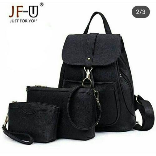 Foto Produk Tas Ransel Wanita 3in1 / 1Set / 1Paket Kait Promo Termurah dari delyastore86