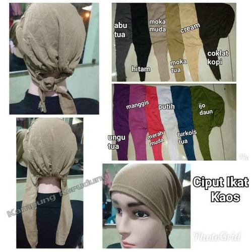 Foto Produk Ciput Ikat Kaos Murah Inner Dalaman Jilbab Hijab Kerudung Muslimah dari Kampung Kerudung