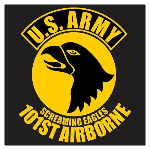 2x) 101st Airborne Division Veteran Sticker Die Cut Vinyl - Foto 12