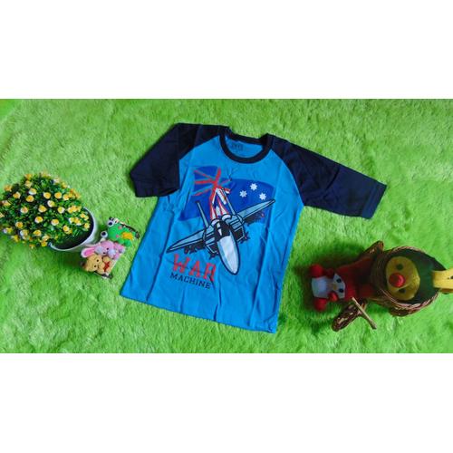 Foto Produk kaos raglan anak 3-4th motif War Machine Biru dari KembarShop1