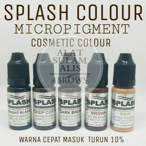 Gambar tinta sulam alis splash colour dari alat sulamalis nbcbeauty undefined Tokopedia