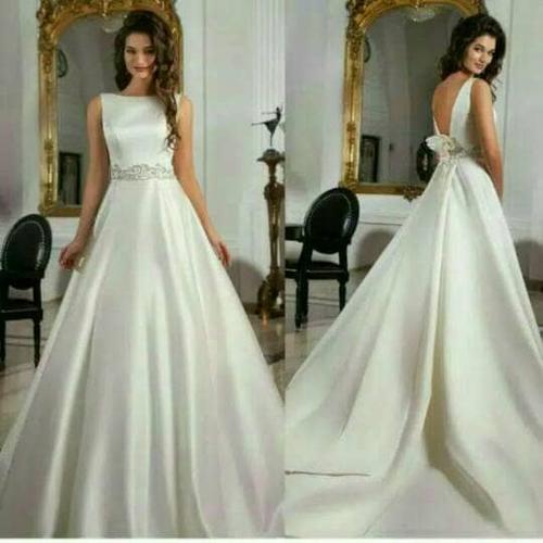 bahan/kain tafeta bridal(harga permeter 