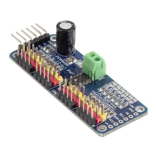 Foto Produk KR11005 16-Channel 12-bit PWM/Servo Driver - I2C interface - PCA9685 dari KlinikRobot