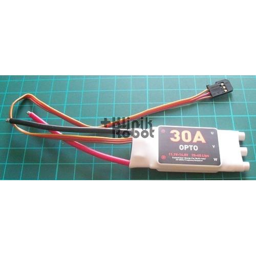 Foto Produk KR14007 ESC-30A OPTO Brushless Speed Controller dari KlinikRobot
