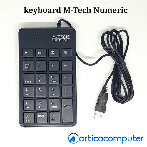 Gambar Keyboard Mtech Numeric dari Artica Computer undefined Tokopedia