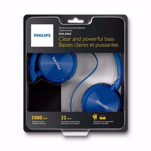 Jual Philips Headphone SHL 3060 - BLUE 