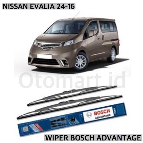 Foto Produk WIPER BOSCH ADVANTAGE - NISSAN EVALIA 24-16 CLASSIC dari Otomart Indonesia