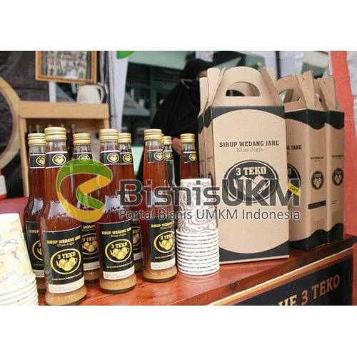 Foto Produk Sirup wedang jahe cap 3 teko tanpa bahan pengawet,kaya manfaat dari UTI GROUP