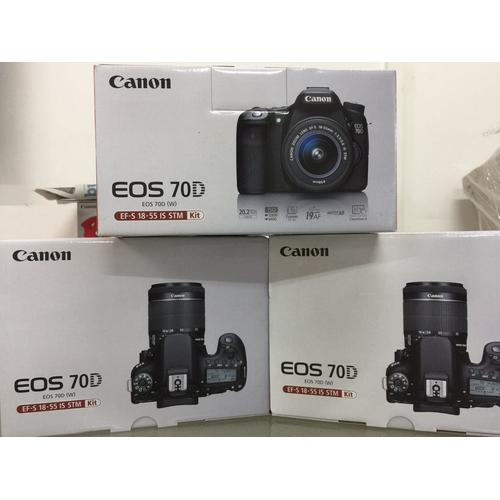 Foto Produk CANON EOS 70D 18-55 | 18-55MM KIT STM dari Finding Camera