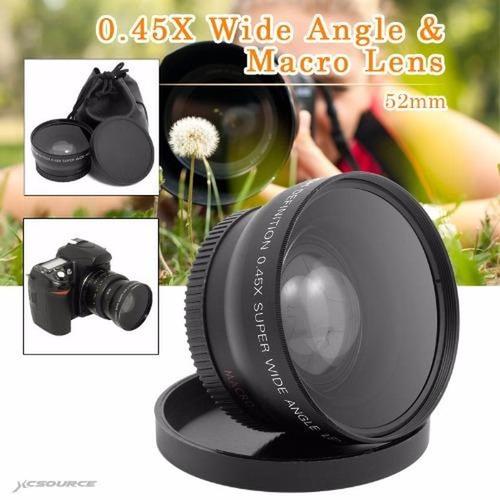 Foto Produk Lensa wide 45x Super Wide Angle Lens 52mm Nikon D5100 D3200 3100 90 80 dari HOB Store