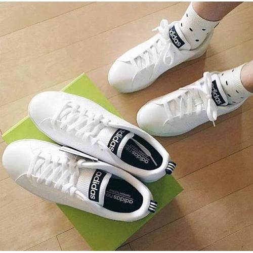 adidas neo advantage white navy