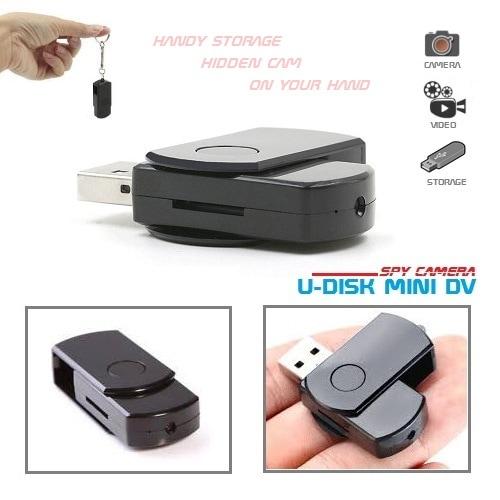 Foto Produk Spy Camera U-Disk Mini DV - Kamera Pengintai Flash Drive dari 1D Gadget