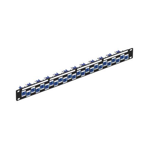 Foto Produk R&M R795205/1 19"1U Patch Panel BASIC Cat.5e 24xRJ45/u, BLACK dari AdisatyaCom