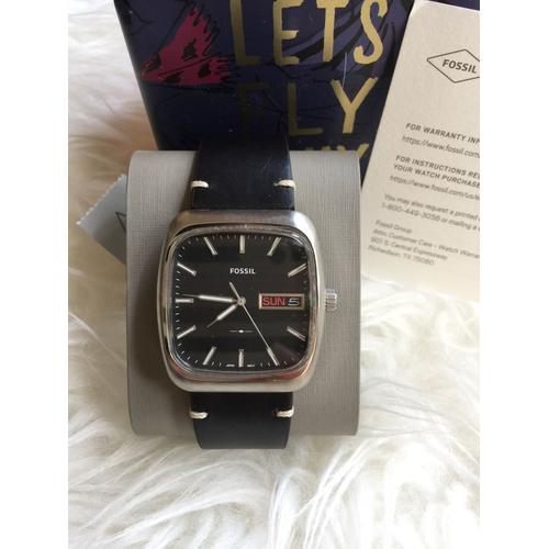 Jual Fossil Fs5330 Rutherford Black 