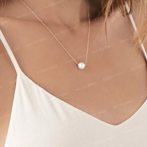 Jual Bauble Bible Single Pearl Necklace 