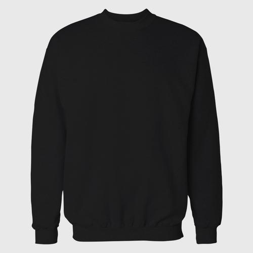 Foto Produk SWEATER POLOS HITAM - Hitam, M dari Polos Blank Tee