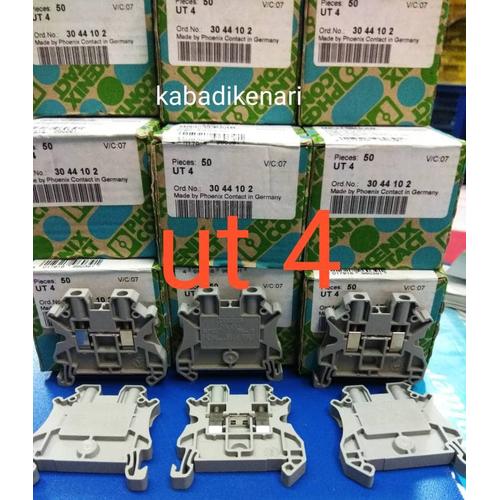 Jual PHOENIX CONTACT TERMINAL BLOCK UT4 UT 4 viking terminal blok din