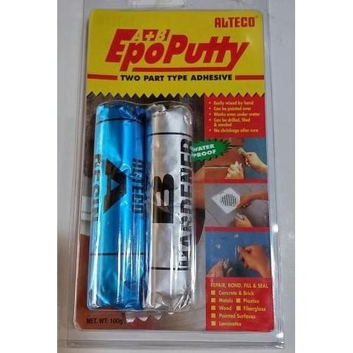 Foto Produk alteco epo putty adhesive 100 gram,lem porting resin dari virlie engineering co