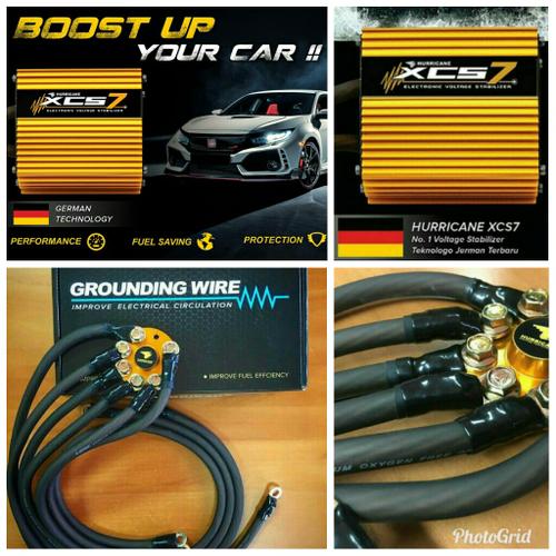 Foto Produk Hurricane XCS 7 + Grounding Wire Ori Garansi XCS7 bkn XCS3 XCS5 XCS 5 dari HURRICANE XCS INDONESIA