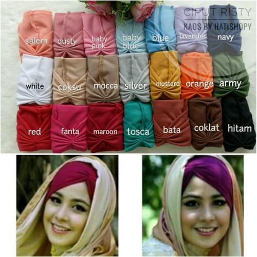Foto Produk Ciput Risty Tagor / Termurah ciput Risty bahan kaos dari HATISHOP