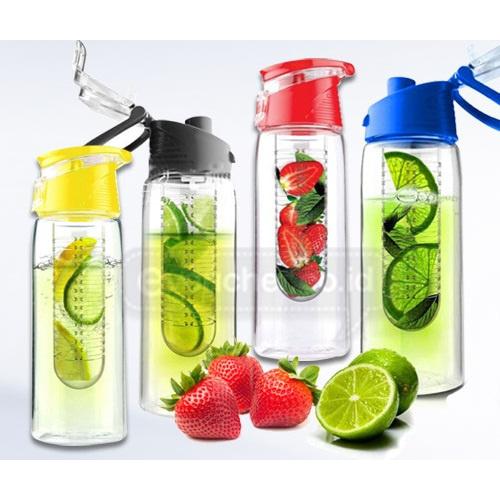 Foto Produk Botol Tritan gen 2 / Fruit Infused Water 2nd kesehatan buah lemon dari sumbawa shop