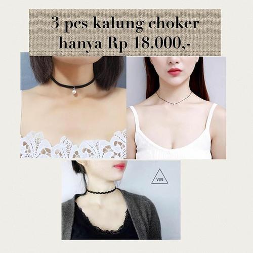 Jual Promo Kalung Choker Modis Fashion 