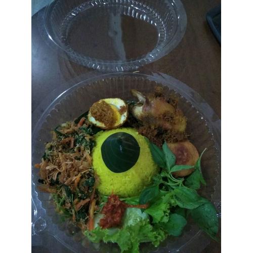 Foto Produk Nasi Tumpeng Kuning Mini 4 Lauk dari NJTMM Shop
