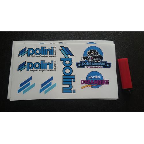 Foto Produk Sticker Packs Polini Scooter Team Vespa/Piaggio dari Ferdesign Sticker Works