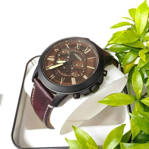 Jual Jam Fossil Fs5088 Grant Dark Brown 