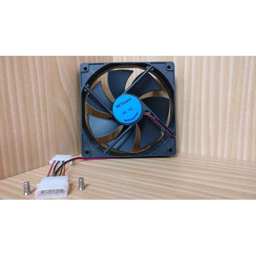 Foto Produk Kipas Fan Komputer Computer CPU PC 12 cm Hitam dari maru maru comp