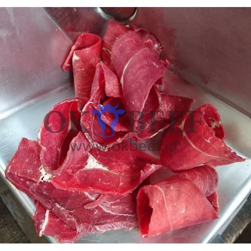 Foto Produk Daging Sapi Potongan Tipis Slice Untuk Teriyaki Yakiniku 1kg dari OK Beef Bandung