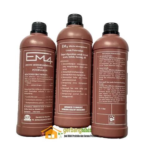 Foto Produk Bakteri EM4 peternakan 1 Liter dari Purotani.ID