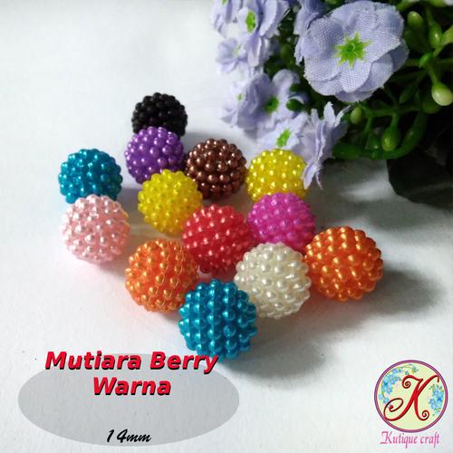 Foto Produk Mutiara Berry / Mutiara Jeruk Warna dari Kutique Craft
