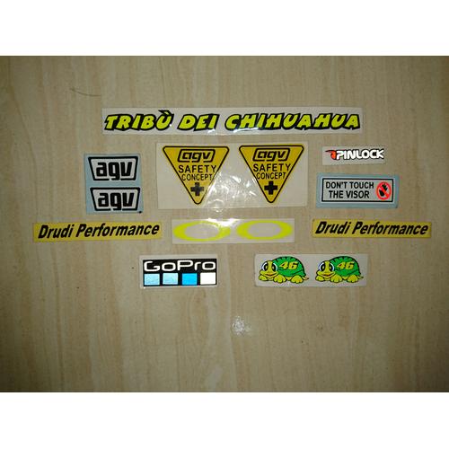 Foto Produk Sticker Visor set AGV dari Astagfire