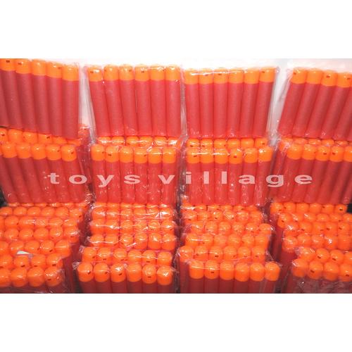 Foto Produk 1Pack (Isi 6pcs) Peluru Nerf Mega Dart Bullet Reffil Foam dari toys village